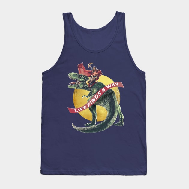 Life finds a way Tank Top by creativespero